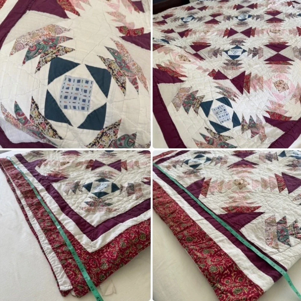 Handmade handcrafted patchwork